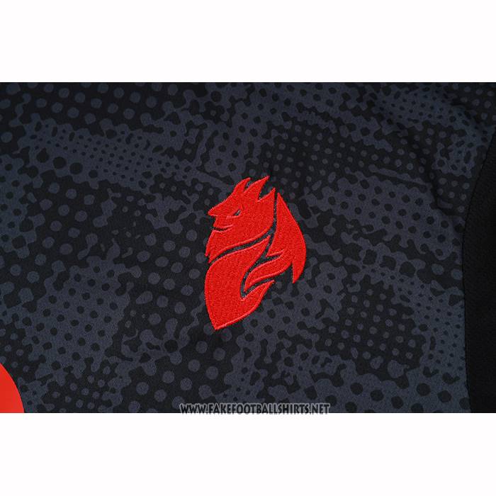 Tracksuit AC Milan Short Sleeve 2025-2026 Black - Shorts